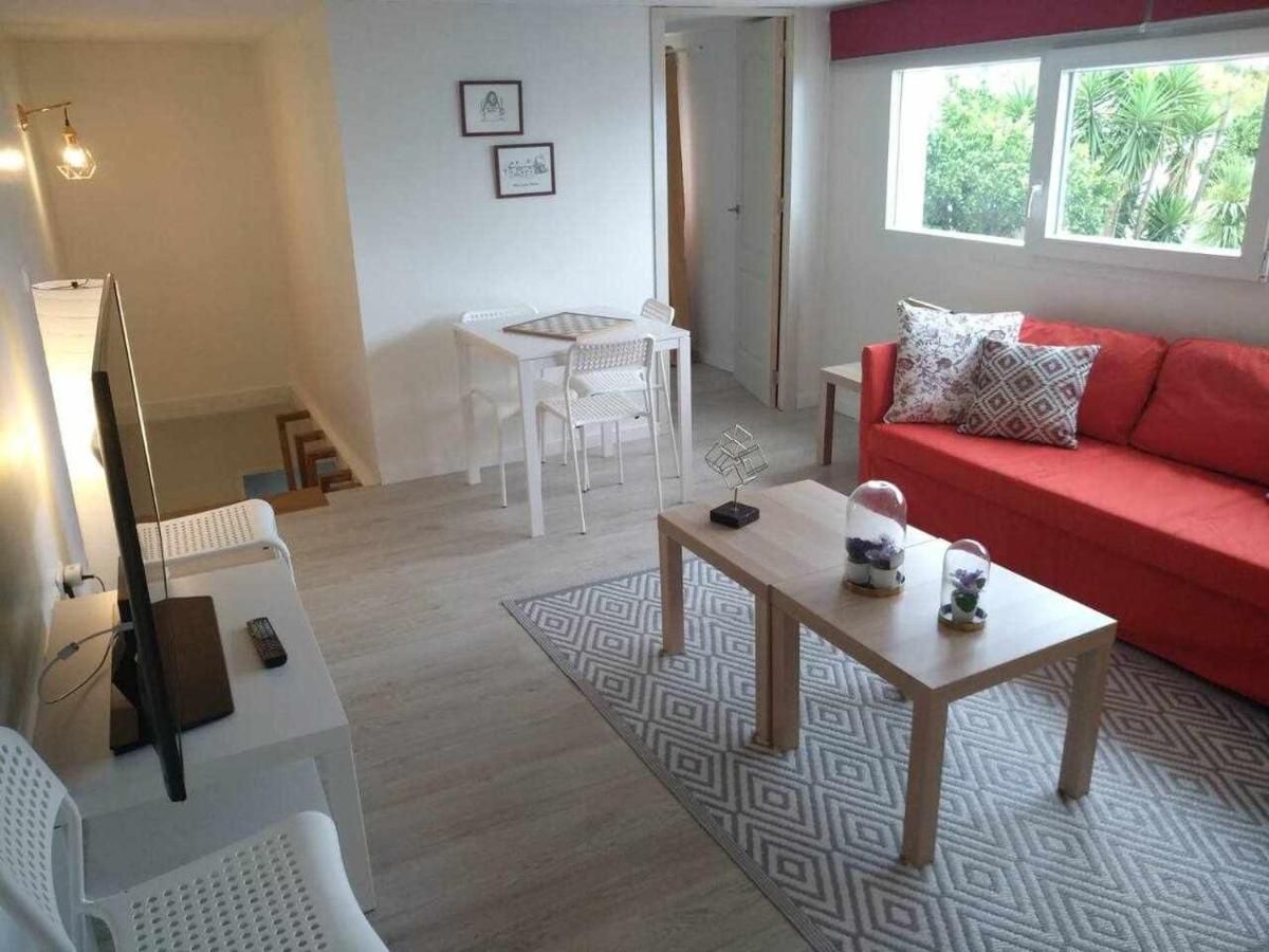 Apartamento Frente Al Mar Playa De Coroso Ribeira Ngoại thất bức ảnh